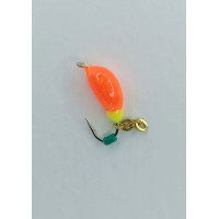 Мормишка вольфр. Start Fishing Ризький банан гач.№16 обмазування ланц. Orange 2 мм 0,2 г 050-020-3c