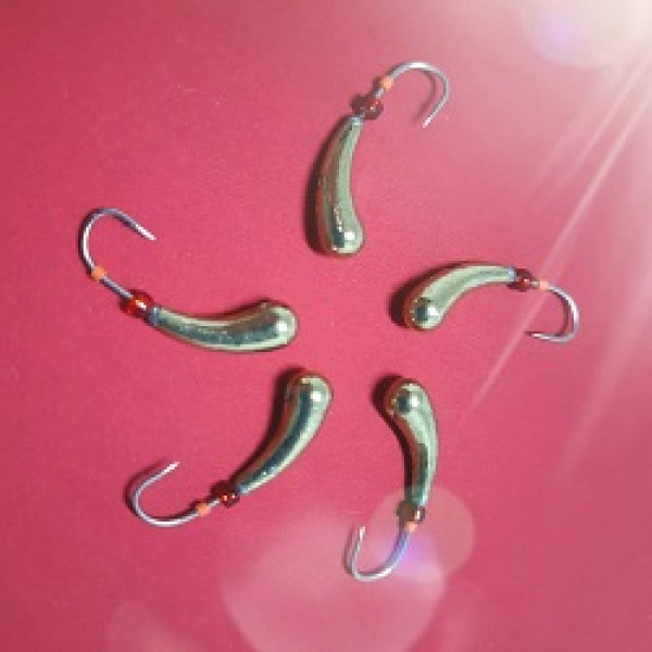 Мормишка вольфр. Start Fishing Уралка гач.№12  Gold 5 мм 1,5 г 007-050-1
