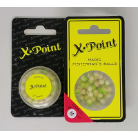 Плаваюча насадка X-Point Часник біло-зелений 6-7мм M