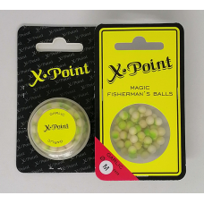 Плаваюча насадка X-Point Часник біло-зелений 6-7мм M