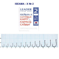 Гачок Leader Iseama-X  BN  №  2 (9 hooks)