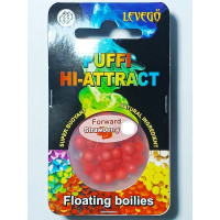 Плаваюча насадка LEVEGO "FORWARD" Puffi Hi-Attract Полуниця 8-10мм