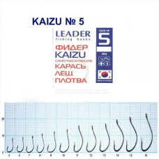 Гачок Leader Kaizu  BN  №  5 (9 hooks)