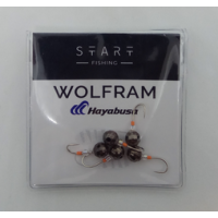 Мормишка вольфр. Start Fishing Гр. Кулька з отвором гач.№ 14 Black 5 мм 1 г 005-050-1
