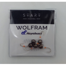 Мормишка вольфр. Start Fishing Гр. Кулька з отвором гач.№ 14 Black 5 мм 1 г 005-050-1