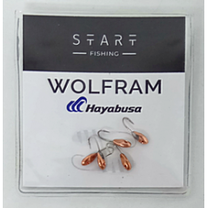 Мормишка вольфр. Start Fishing Насіння гач.№12 Cu 4,5 мм 1,4 г 008-045-1