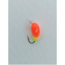 Мормишка вольфр. Start Fishing Ризький банан гач.№16 обмазування Orange 2,5 мм 0,5 г 050-025-3