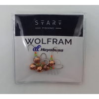 Мормишка вольфр. Start Fishing Гр. Кулька з отвором гач.№14 Cu 5 мм 1 г 005-050-1