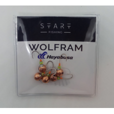 Мормишка вольфр. Start Fishing Гр. Кулька з отвором гач.№14 Cu 5 мм 1 г 005-050-1