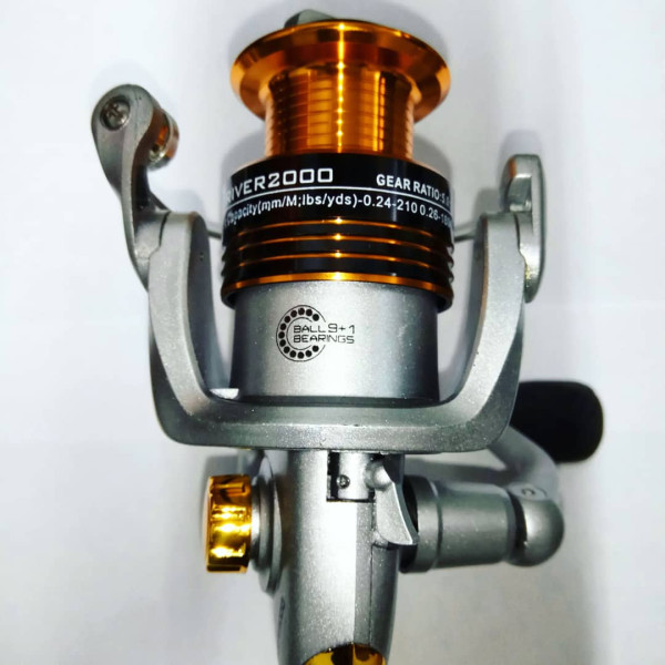 Котушка Carpe Diem River 2000 9+1BB (1metal spool) миттєвий стоп