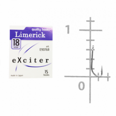 Гачок eXciter model  Limerick hooks   № 18  (14 hooks)