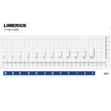 Гачок eXciter model  Limerick hooks   № 20  (14 hooks)