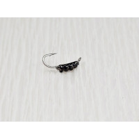 Мормишка вольфр. Start Fishing Личинка гач.№ 20 Black 0,1 г 011-010-1