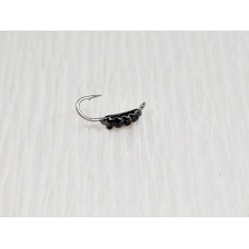 Мормишка вольфр. Start Fishing Личинка гач.№ 20 Black 0,1 г 011-010-1