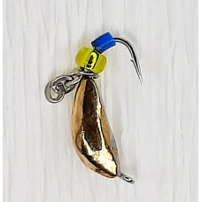Мормишка вольфр. Start Fishing Ризький банан гач.№16 Gold ланцюжок 2,5 мм 0,5 г 025-025-1