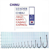 Гачок Leader Chinu  BN  № 12 (3 hooks)